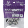 Vanguard Size 7 3-4 Oz. Egg Sinker (4-Pack) VEGS34 834149