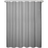 Zenna Home 70 In. x 72 In. Steel Gray Luxury Spa Waffle Shower Curtain CFRWAFGYL 443299