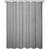 Zenna Home 70 In. x 72 In. Steel Gray Luxury Spa Waffle Shower Curtain