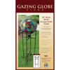 Alpine 13 In. W. x 24 In. H. x 13 In. L. Black Metal Gazing Globe Stand SLL836 705734