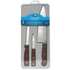 Chicago Cutlery Walnut Tradition Kitchen Knife Set (3-Piece) B42 602663