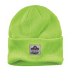 Ergodyne Knit Cap,Over The Head,Universal,Lime 6806
