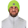 Ergodyne Knit Cap,Over The Head,Universal,Lime 6806