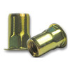 Rivet Nut, 5/16"-18 Thread Size, 0.655 in Flange Dia., 0.845 in L, Steel, 25 PK