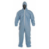 Dupont Coveralls, 2X, 30 1/2 in Inseam, ProShield(R) 6 SFR, Zipper TM127SBU2X002500