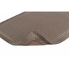 Antifatigue Mat, 3 ft. L x 2 ft. W, 3-4" Thickness, Vinyl, Diamond Plate, Black  975S0023BL