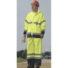 Occunomix Rain Jacket,Class 3, Type R,Blk-Ylw,2XL LUX-TJR-Y2X