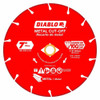 Diablo Saw Blade,7" Blade Dia.,7-8" Arbor Hole DDD070DIA101F