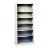 Tennsco 6-Shelf Stationary Bookcase, 78"x34-1-2" Light Gray B-78LG