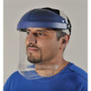 Face Shield Visor, Clear Visor, Polycarbonate, Uncoated Lens, Clear  82543-00000