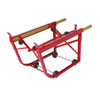 Dayton Drum Cradle,Red,Powder Coated,55 gal 3BA27