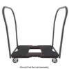 Snap-Loc Platform Truck, Black, Steel, 1,500 lb SL1500P4B