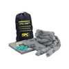 Brady Spill Kit, 9 gal Volume Absorbed per Kit, Bag, Black SKA-SAK