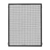 Manufacturer Varies Wire Partition Panel,W 4 Ft x H 5 Ft 19N871