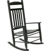 Knollwood Black Wood Mission Rocking Chair KN-28B 818930