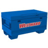 WESTWARD Jobsite Box Cabinet, Blue, 5 cu ft, 32" W x 19" D x 18" H  780U09