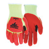 Coated Gloves, Cut Level A4 ,Dipped ,Foam Nitrile ,Sandy ,XL 12 PK