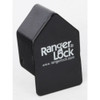 Ranger Lock Padlock Guard,Hardened Steel,Blk,2-1-2"L RGRC-00