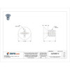 #6-32 x 1-4 in Phillips Flat Machine Screw, Plain 18-8 Stainless Steel, 100 PK  U51300.013.0025