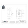 Molded Case Circuit Breaker, EHD Series, 50A, 3 Pole, 480V AC, 18kA at 240V AC  EHD3050
