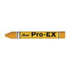 Markal Lumber Crayon, Large Tip, Yellow Color Family, Clay, 12 PK 80381