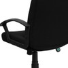 Flash Furniture Executive Chair,Black Seat,Fabric Back GO-ST-6-BK-GG