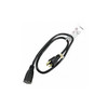 Manufacturer Varies Extension Cord,3ft,16Ga,13A,SJT,Blk 5XFP8ID