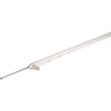 Dare Step-In 63 In. White Electric Fence Poly Post 2600 W 716743