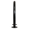 Madrax Bike Rack, Blk, (2)Bikes, 32-3-8in.H, 3in.W QS-ORN-2-SF-B