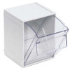 Quantum Storage Systems Tip Out Bins, Individual, W 3-4, Ivory QTB405IV