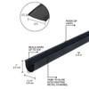 Manufacturer Varies Garage Door Bottom,Replacement,L216 2RRT8