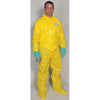 Kleenguard ChemSpry Protect Covall Hood Boot ZipFrnt ElasWrist 3X YEL 00686