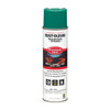 Inverted Marking Paint, 17 oz., Safety Green, Water -Based