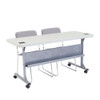 National Public Seating Stacking Chair, 8600 Series, Fabric Gray 8652