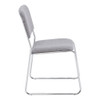 National Public Seating Stacking Chair, 8600 Series, Fabric Gray 8652