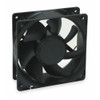 Dayton Axial Fan, Square, 24V DC, - Phase, PBT Plastic, 4 11-16 in W. 2RTJ7