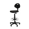 Polyurethane Task Chair, 22" to 32", No Arms, Black  6722HB