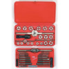 Irwin Tap/Die Set,41pc,NC,NF,NPT 24606