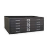 Manufacturer Varies Cabinet,Flat File,5 Drawer,Black 2CLA8
