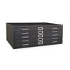Manufacturer Varies Cabinet,Flat File,5 Drawer,Black 2CLA8