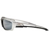 Kazbek, Safety Glasses, Anti-Scratch, Gray Mirror Lens, Black Frame, Full-Frame  SK117