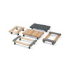 Manufacturer Varies GnrlPurposeDlly,5in,24in,Brn,Wood,900lb 8NE83