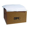 Brady Sorbent Pad, 19 gal, 15 in x 19 in, Oil, White, 100 PK SXT100
