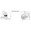 Dayton EffluentPump,20ft,2.8A,1hp,460VAC 4HU78