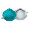 Disposable Respirator, N95, Molded, Dual, Non-Adjustable, Metal Nose Clip, M  1860