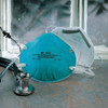 Disposable Respirator, N95, Molded, Dual, Non-Adjustable, Metal Nose Clip, M  1860