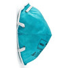 Disposable Respirator, N95, Molded, Dual, Non-Adjustable, Metal Nose Clip, M  1860