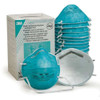 Disposable Respirator, N95, Molded, Dual, Non-Adjustable, Metal Nose Clip, M  1860