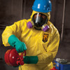 Kleenguard ChemSpry Protect Covall Hood Zip Frnt EWA 2X YEL 09815