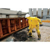 Kleenguard ChemSpry Protect Covall Hood Zip Frnt EWA 2X YEL 09815